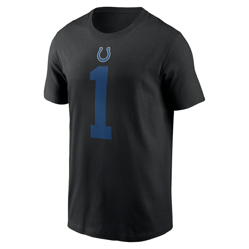 Nike Ahmad Sauce Gardner Indianapolis Colts Player Name & Number T-Shirt Black