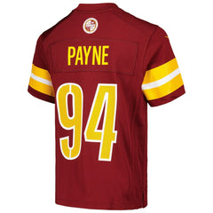 Nike Daron Payne Washington Commanders Youth Game Jersey Burgundy
