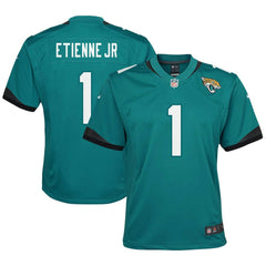 Nike Travis Etienne Jacksonville Jaguars Youth Game Jersey Teal