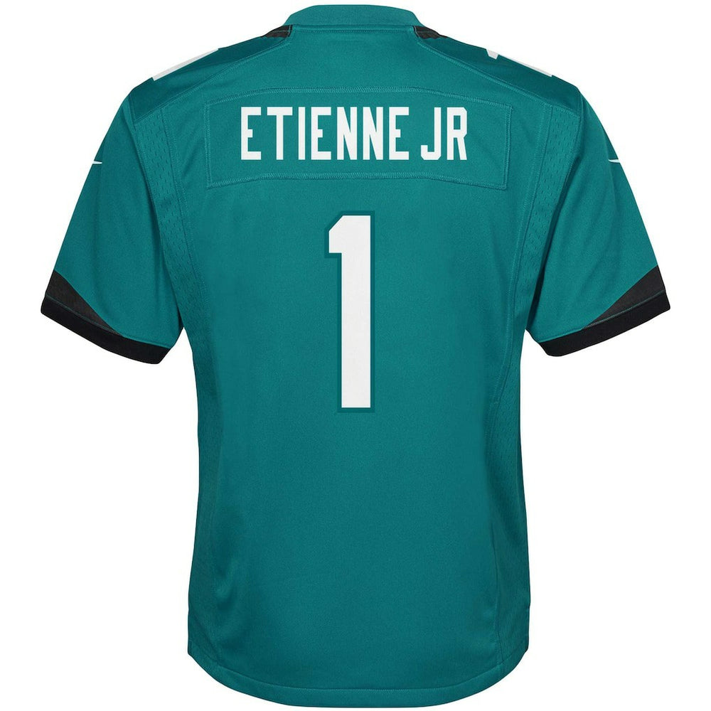 Nike Travis Etienne Jacksonville Jaguars Youth Game Jersey Teal