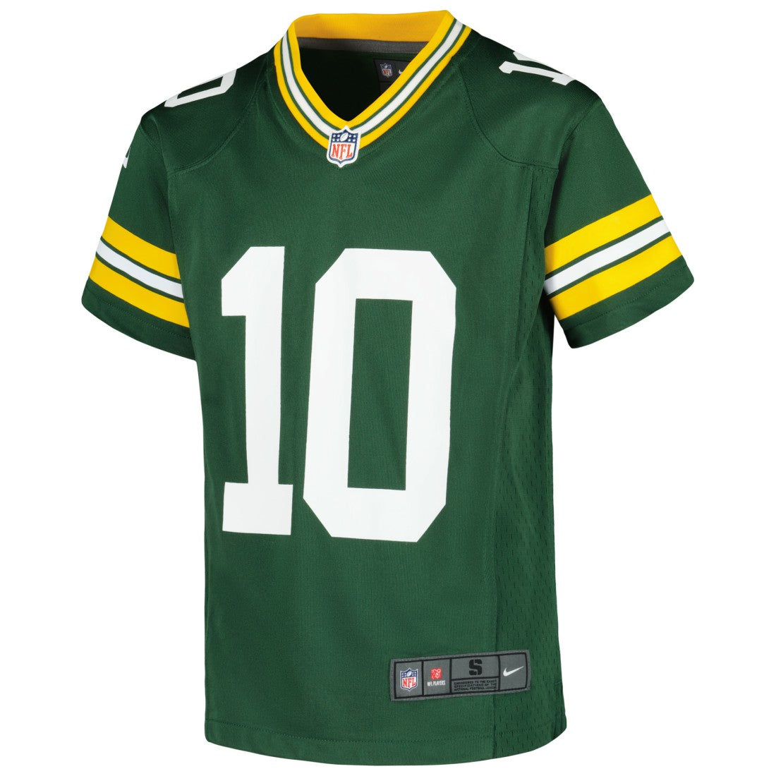 Nike Jordan Love Green Bay Packers Youth Game Jersey Green
