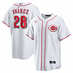 Eugenio Suárez Cincinnati Reds Nike Home Replica Jersey - White - Nike Lifestyle