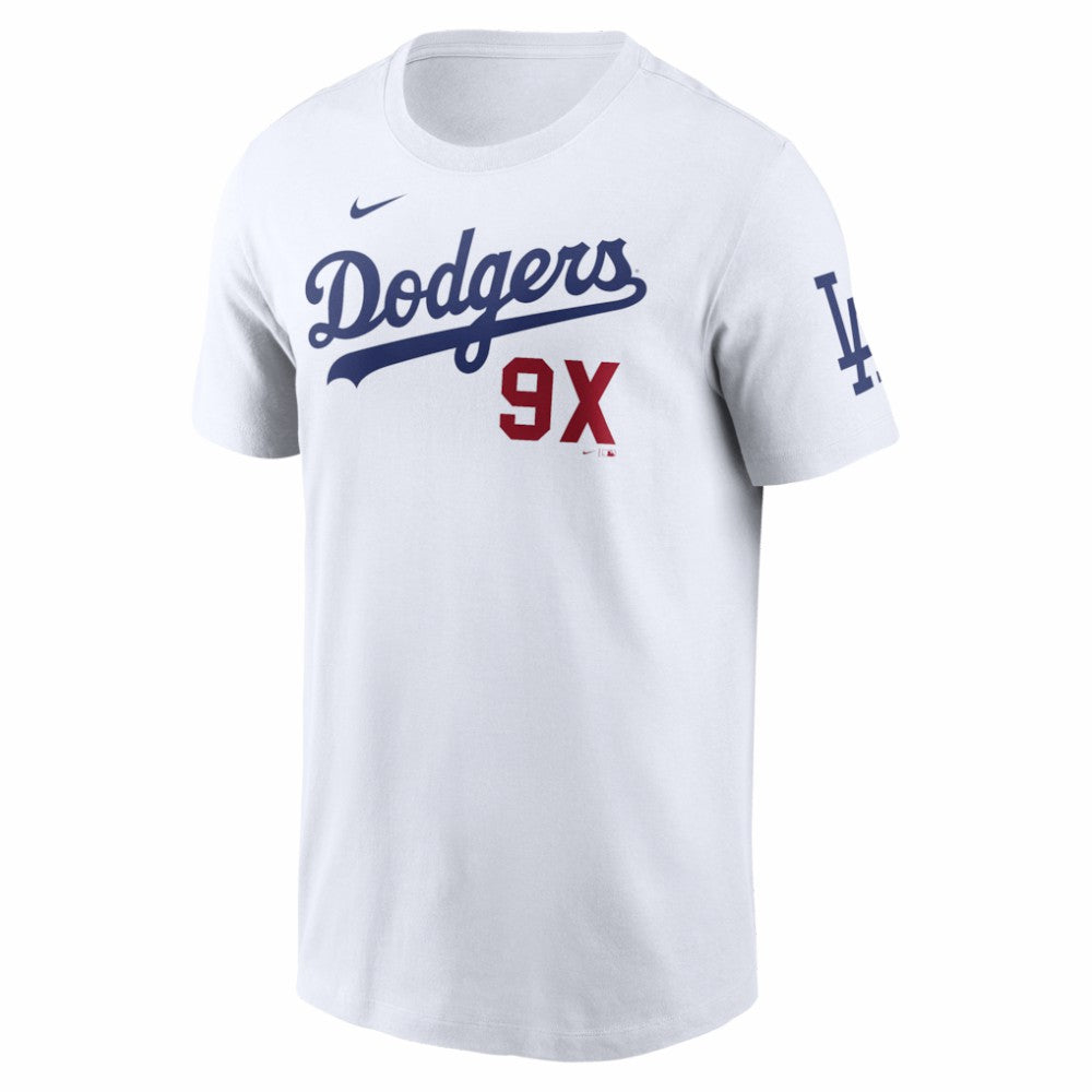 Los Angeles Dodgers Nike 9X Champs T-Shirt - White - Nike Sale