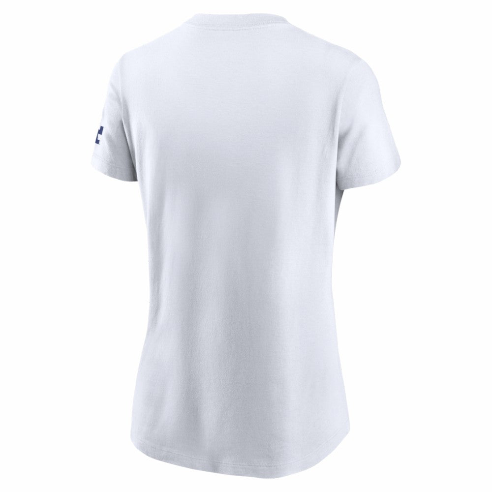 Los Angeles Dodgers Nike Women's 9X Champions T-Shirt - White - Nike Discount