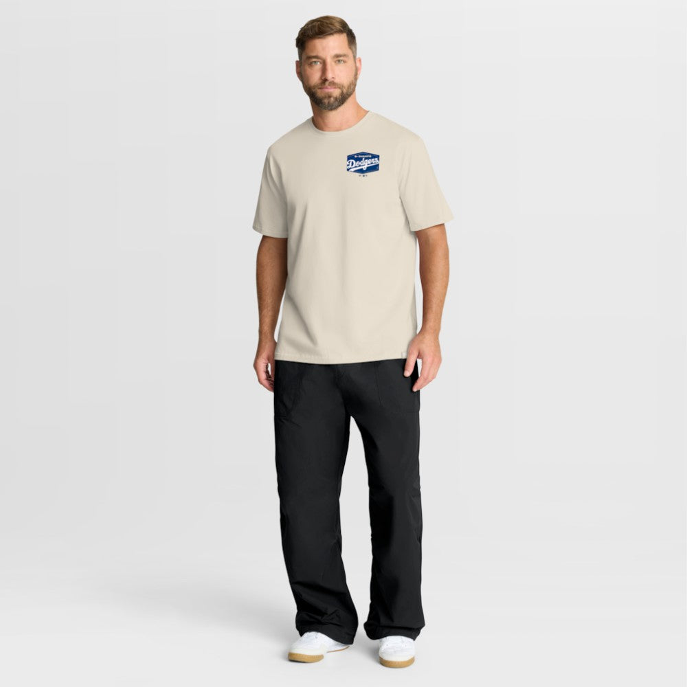 Los Angeles Dodgers Fanatics Local 9x Champs T-Shirt - Tan - Fanatics Online