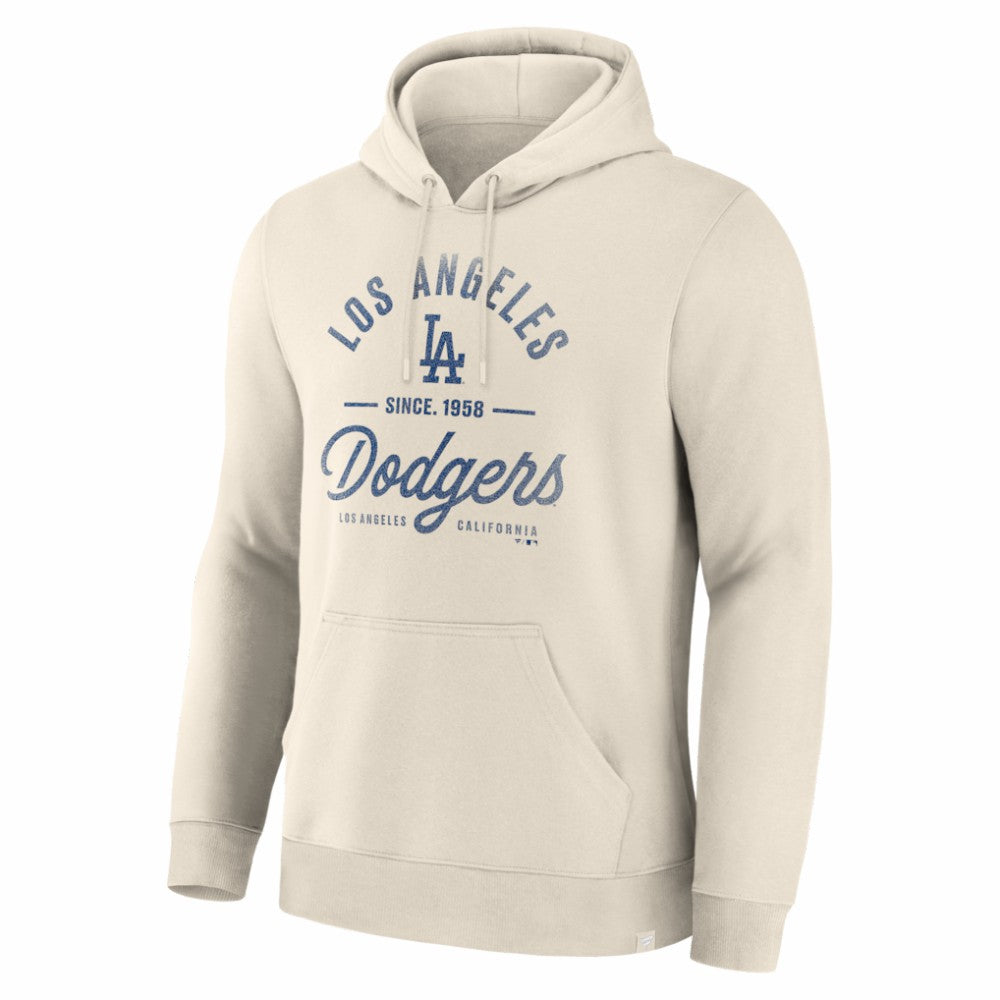 Los Angeles Dodgers Fanatics Legacy Fleece Hoodie - Tan - Fanatics Discount