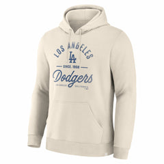 Los Angeles Dodgers Fanatics Legacy Fleece Hoodie - Tan - Fanatics Discount