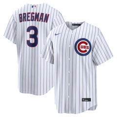 Alex Bregman Chicago Cubs Nike Home Replica Jersey - White - Nike Lifestyle