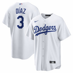 Edwin Díaz Los Angeles Dodgers Nike Home Replica Jersey - White - Nike Online