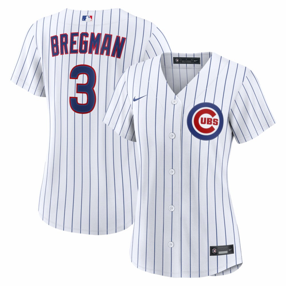 Alex Bregman Chicago Cubs Nike Women's Home Replica Jersey - White - Nike Sale