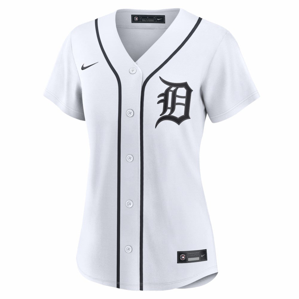 Justin Verlander Detroit Tigers Nike Women's Home Replica Jersey - White - Nike Discount
