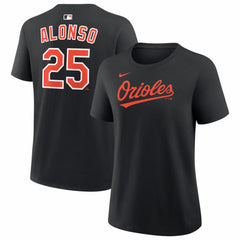 Pete Alonso Baltimore Orioles Nike Women's Name & Number T-Shirt - Black - Nike Lifestyle