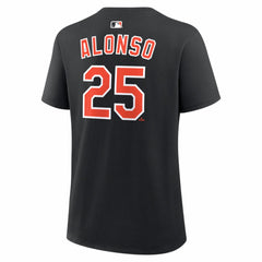 Pete Alonso Baltimore Orioles Nike Women's Name & Number T-Shirt - Black - Nike Lifestyle