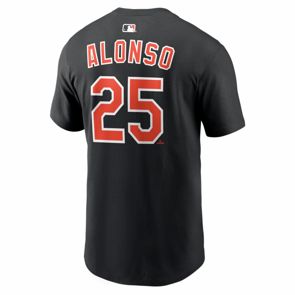 Pete Alonso Baltimore Orioles Nike Home Name & Number T-Shirt - Black - Nike Lifestyle
