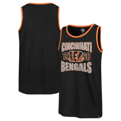 47 brand Cincinnati Bengals '47 Upload Franklin Tank Top Black