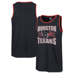 47 brand Houston Texans '47 Upload Franklin Tank Top Navy