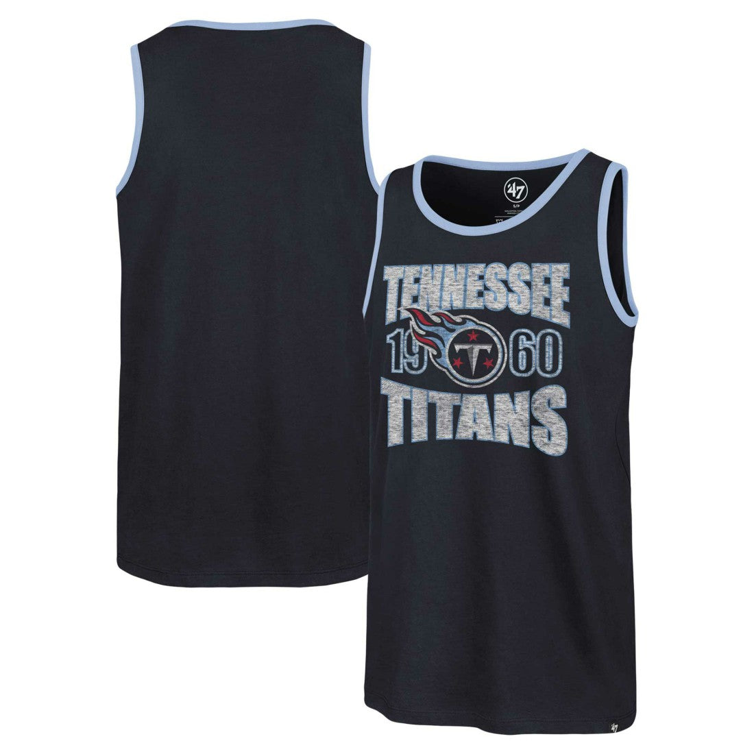 47 brand Tennessee Titans '47 Upload Franklin Tank Top Navy