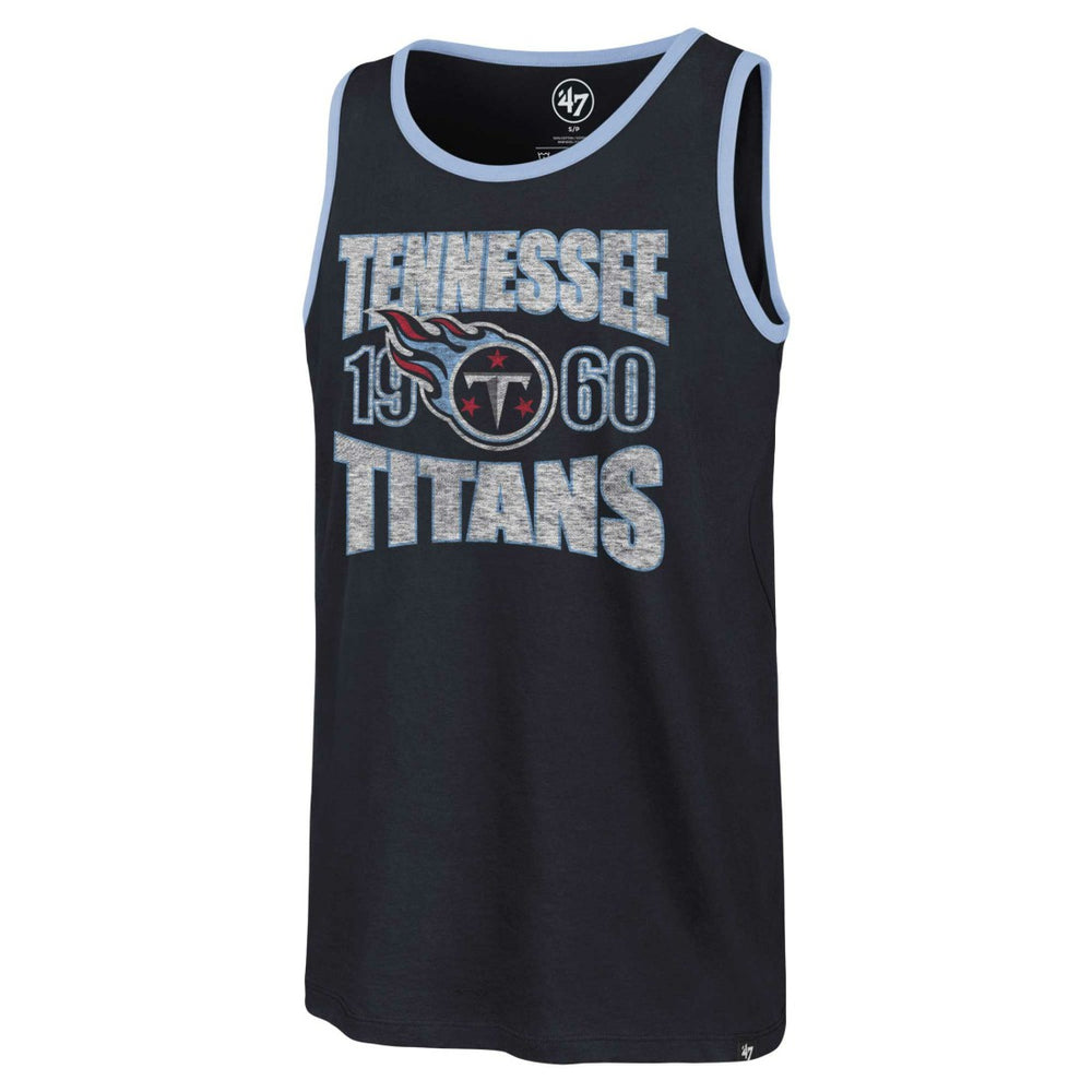 47 brand Tennessee Titans '47 Upload Franklin Tank Top Navy