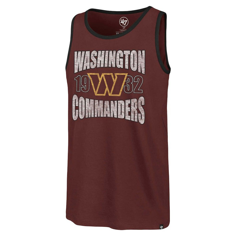 47 brand Washington Commanders '47 Upload Franklin Tank Top Burgundy