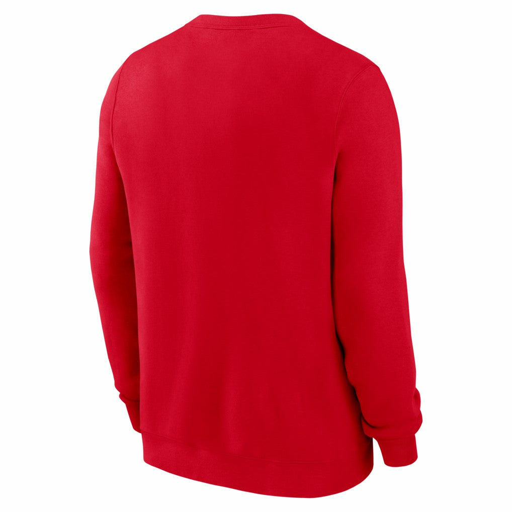 Nike New England Patriots Pat Patriot Club Sweatshirt Red