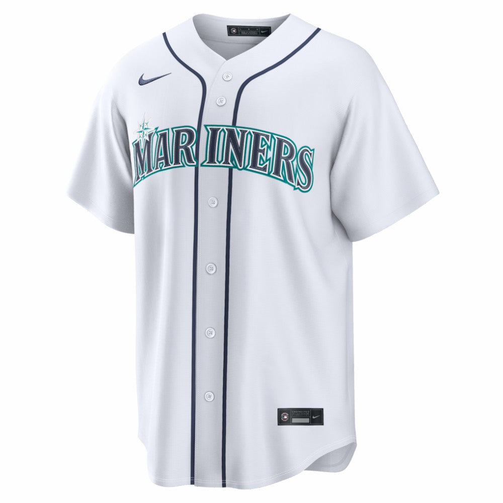 Josh Naylor Seattle Mariners Nike Home Replica Jersey - White - Nike on Sale
