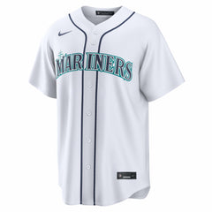 Josh Naylor Seattle Mariners Nike Home Replica Jersey - White - Nike on Sale
