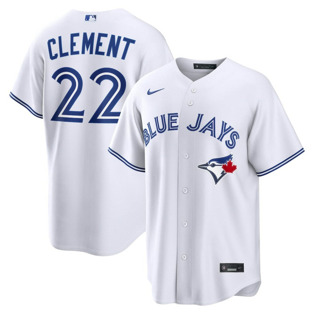 Ernie Clement Toronto Blue Jays Nike Home Replica Jersey - White - Nike Online