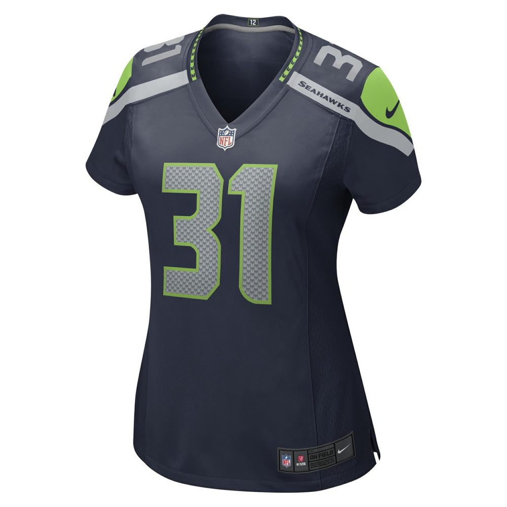 Nike Kam Chancellor Seattle Seahawks Women's Retired Player Game Jersey College Navy