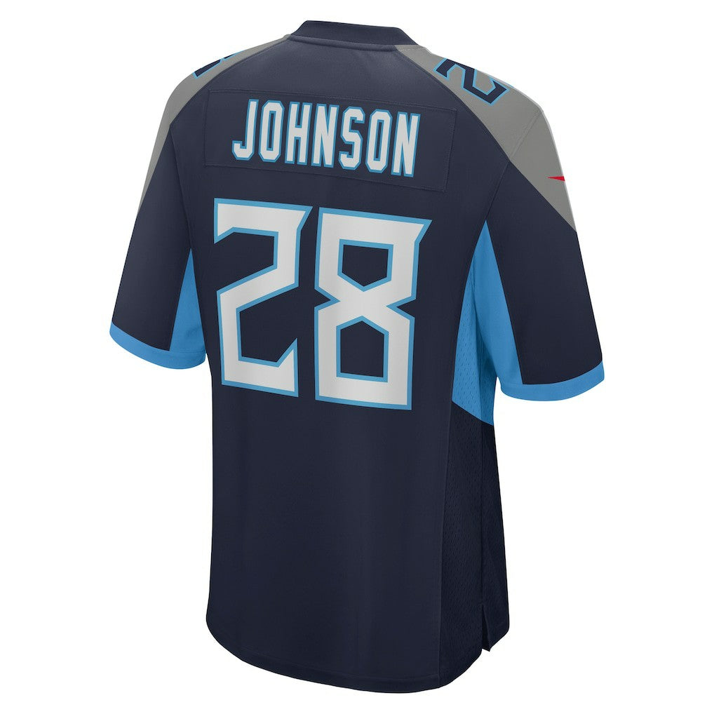 Nike Chris Johnson Tennessee Titans Retired Player Game Jersey Navy