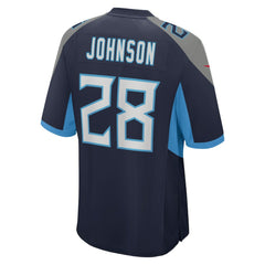 Nike Chris Johnson Tennessee Titans Retired Player Game Jersey Navy