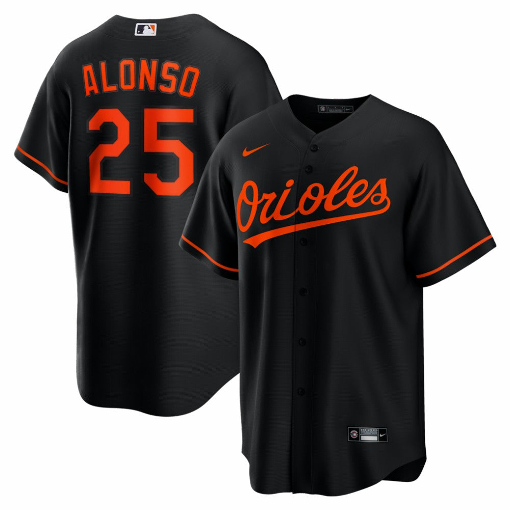 Pete Alonso Baltimore Orioles Nike Alternate Replica Jersey - Black - Nike Discount