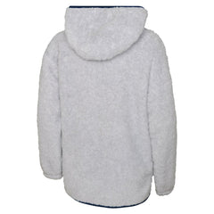 Colorado Avalanche Girls Youth Ultimate Teddy Fleece Pullover Hoodie - Heather Gray - NHL 200189121
