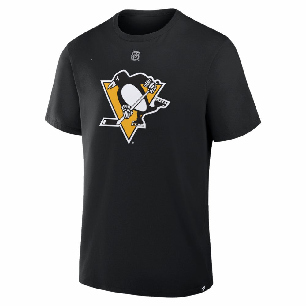 Stuart Skinner Pittsburgh Penguins Fanatics Authentic Stack Name & Number T-Shirt - Black - NHL 2001893900