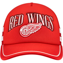 Detroit Red Wings '47 Sideband Stripes Trucker Snapback Hat - Red - NHL 200189413