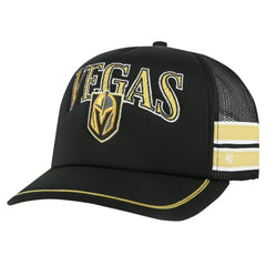 Vegas Golden Knights '47 Sideband Stripes Trucker Snapback Hat - Black - NHL 200189426
