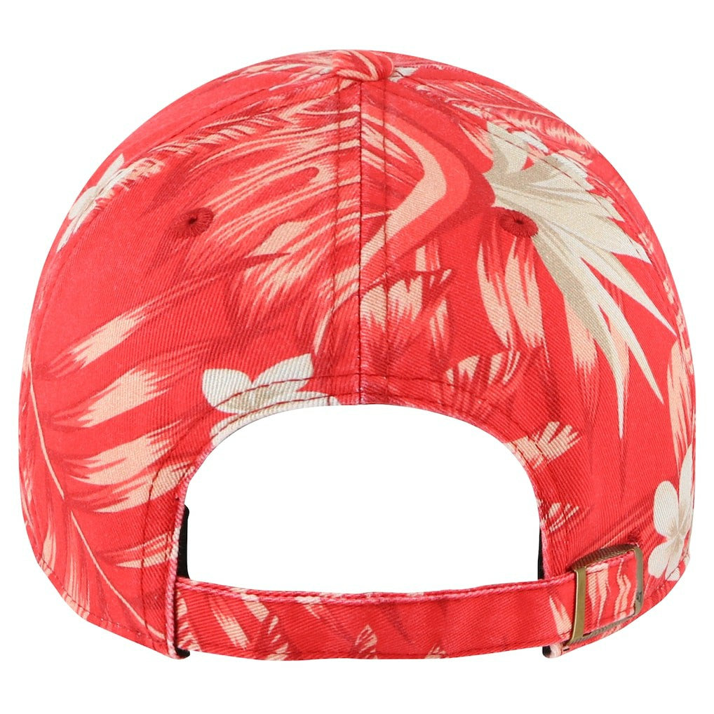 Atlanta Hawks '47 Tropicalia Floral Clean Up Adjustable Hat Red | 47 brand online
