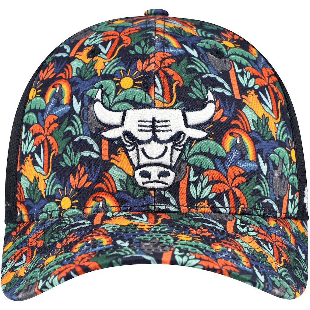 Chicago Bulls '47 Jungle Trucker Adjustable Hat Navy | 47 brand