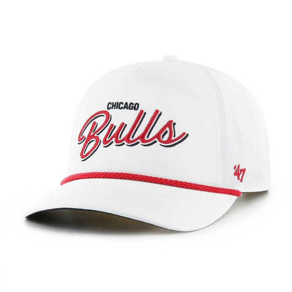 Chicago Bulls '47 Fairway Hitch brrr Adjustable Hat White | 47 brand discount