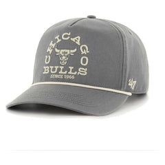 Chicago Bulls '47 Canyon Ranchero Hitch Adjustable Hat Charcoal | 47 brand