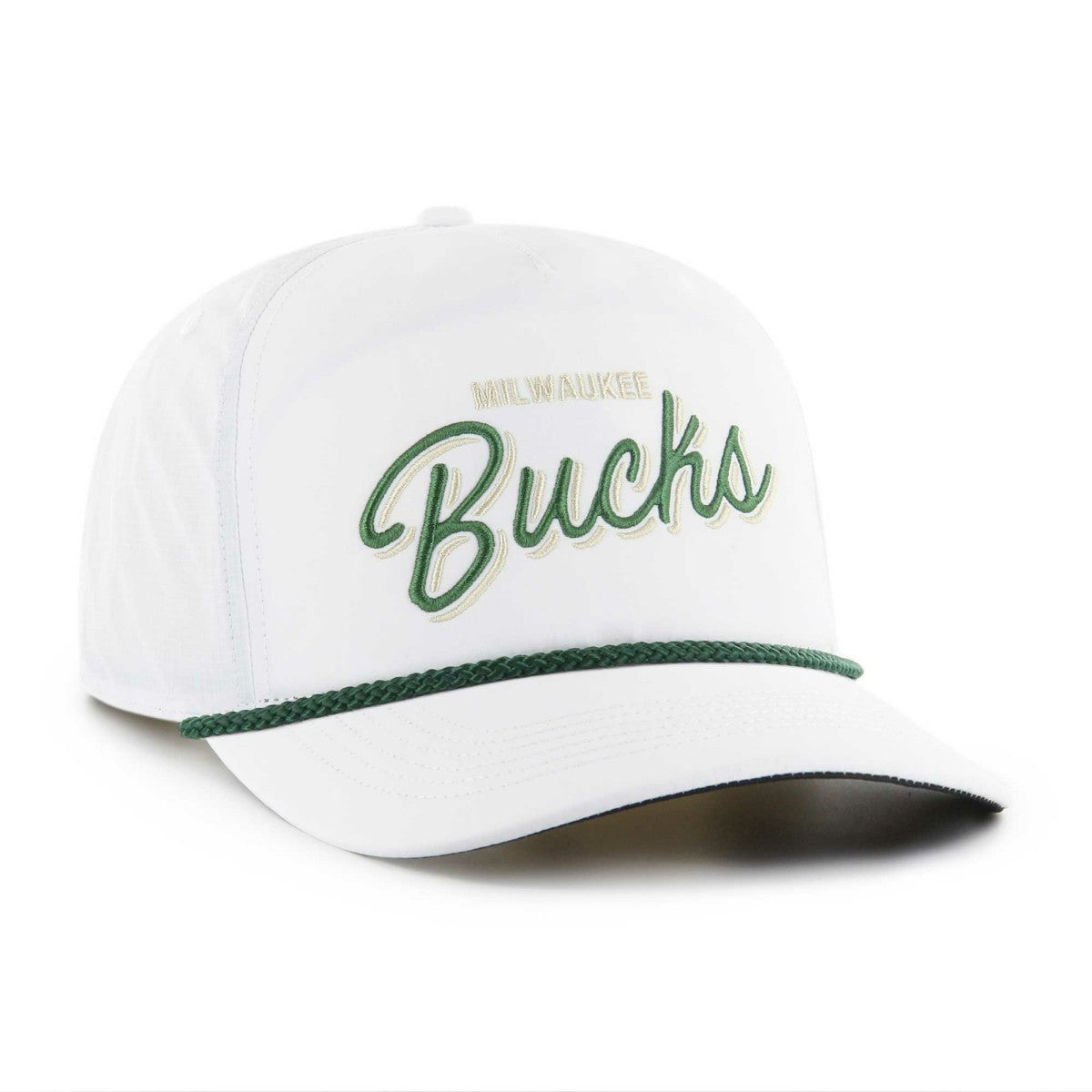 Milwaukee Bucks '47 Fairway Hitch brrr Adjustable Hat White | 47 brand for sale
