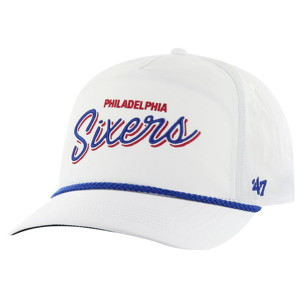 Philadelphia 76ers '47 Fairway Hitch brrr Adjustable Hat White | 47 brand Near Me