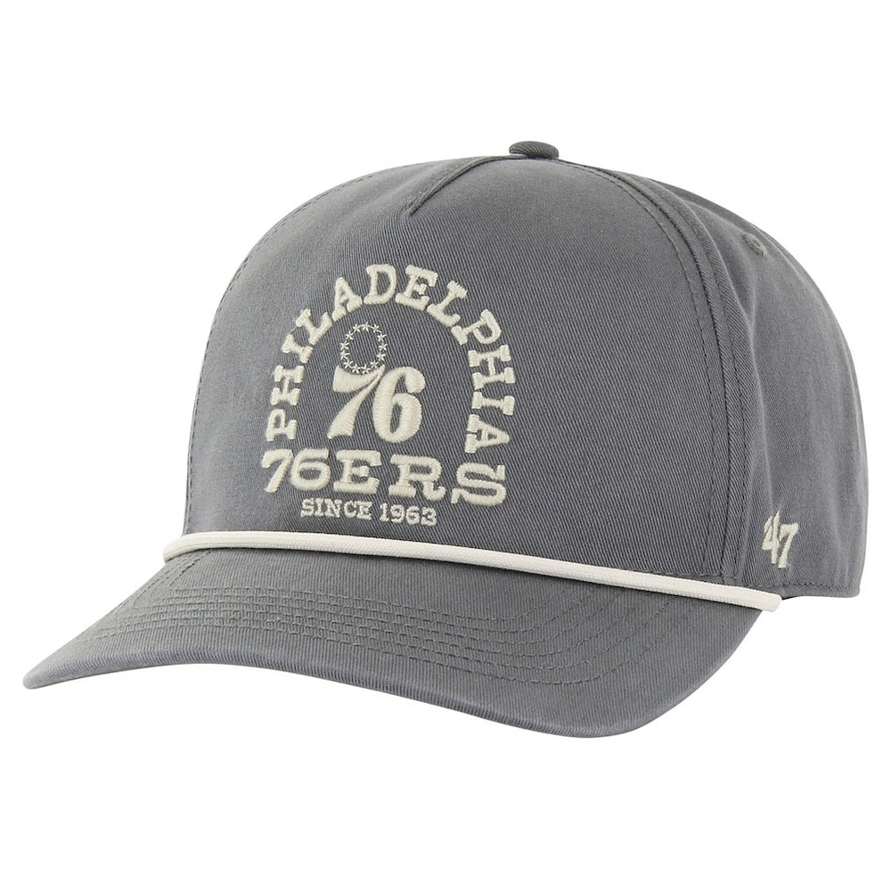 Philadelphia 76ers '47 Canyon Ranchero Hitch Adjustable Hat Charcoal | 47 brand outlet