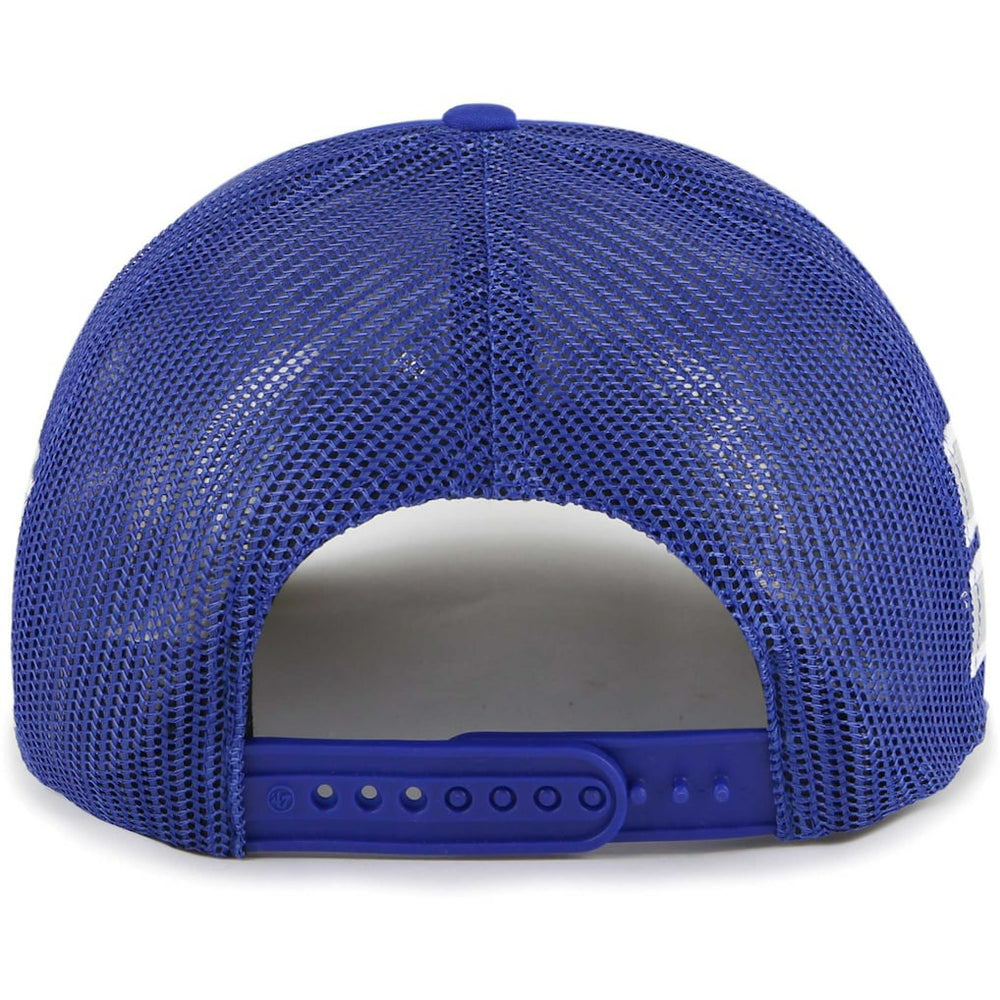 Dallas Mavericks '47 Sidebrand Stripes Trucker Adjustable Hat for sale Blue | 47 brand Near Me