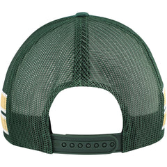 Milwaukee Bucks '47 Sidebrand Stripes Trucker Adjustable Hat Hunter Green | 47 brand