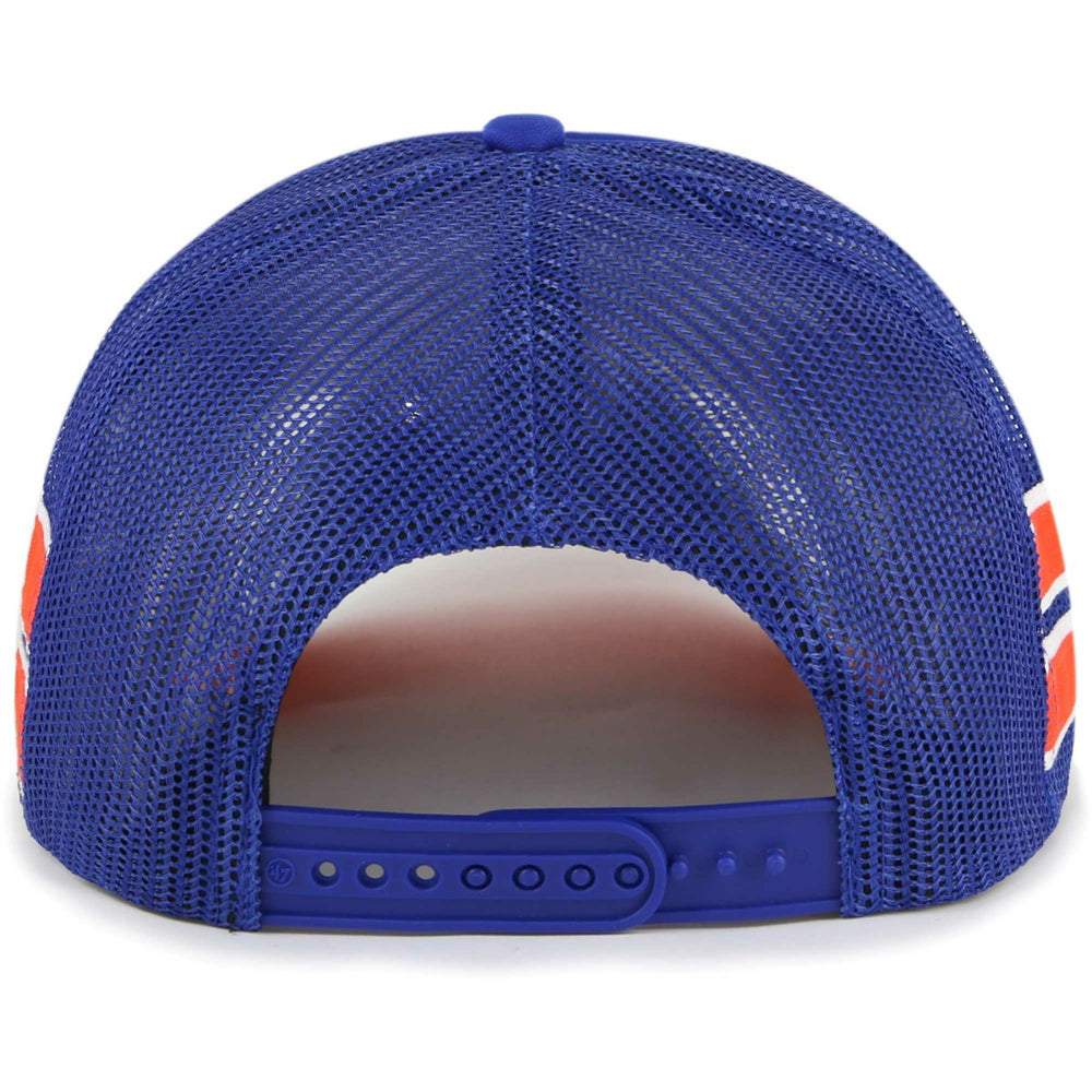 New York Knicks '47 Sidebrand Stripes Trucker Adjustable Hat Blue | 47 brand online