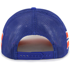 New York Knicks '47 Sidebrand Stripes Trucker Adjustable Hat Blue | 47 brand online