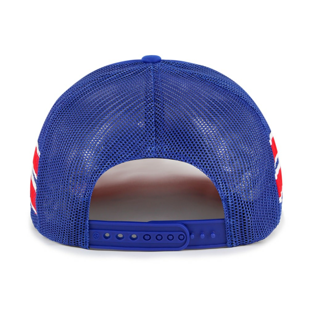 Philadelphia 76ers '47 Sidebrand Stripes Trucker Adjustable Hat Royal | 47 brand discount