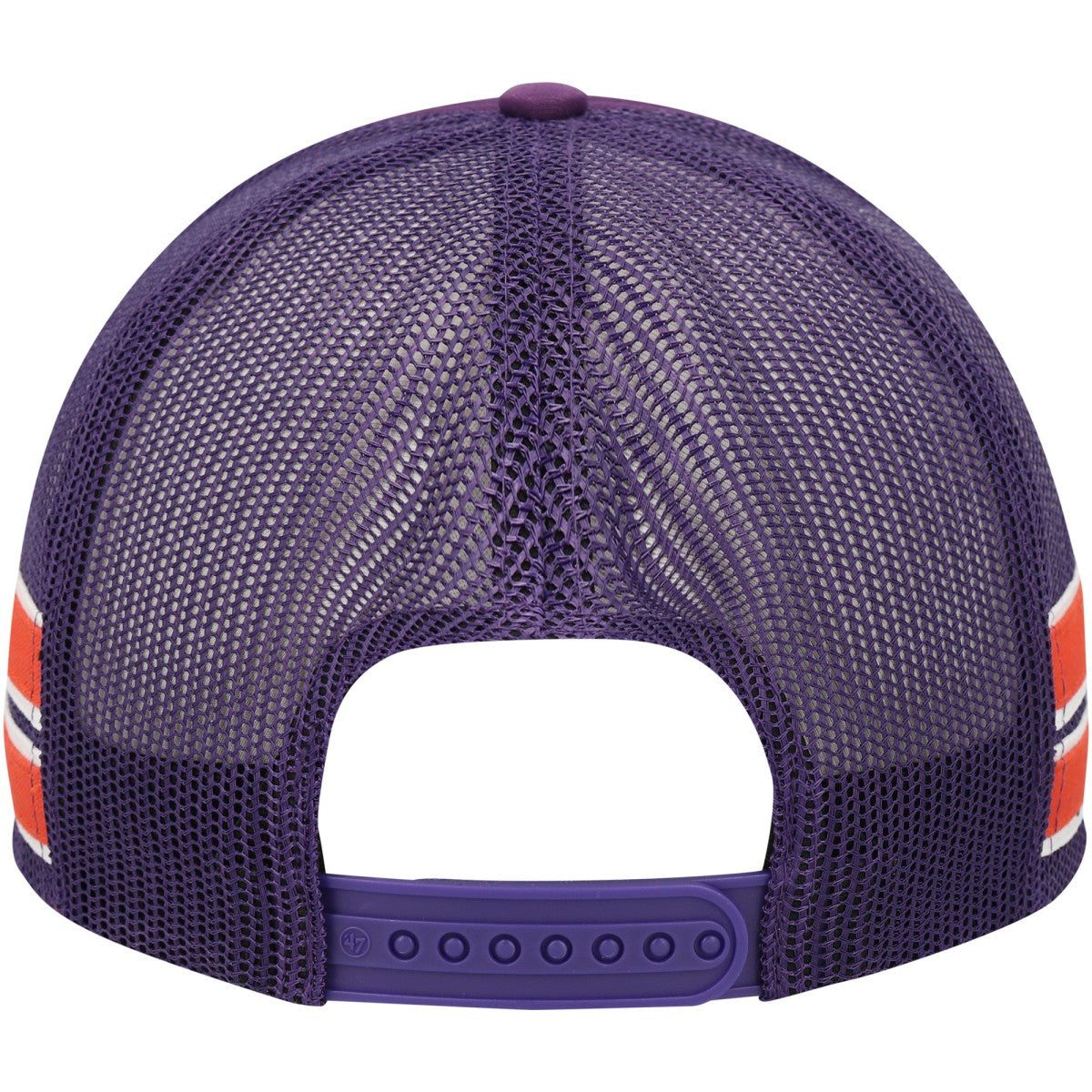 Phoenix Suns '47 Sidebrand Stripes Trucker Adjustable Hat Purple | 47 brand Lifestyle