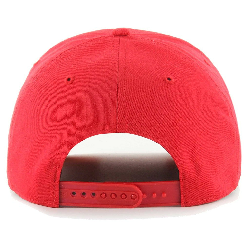 Chicago Bulls '47 Overhand Logo Hitch Adjustable Hat Red | 47 brand US