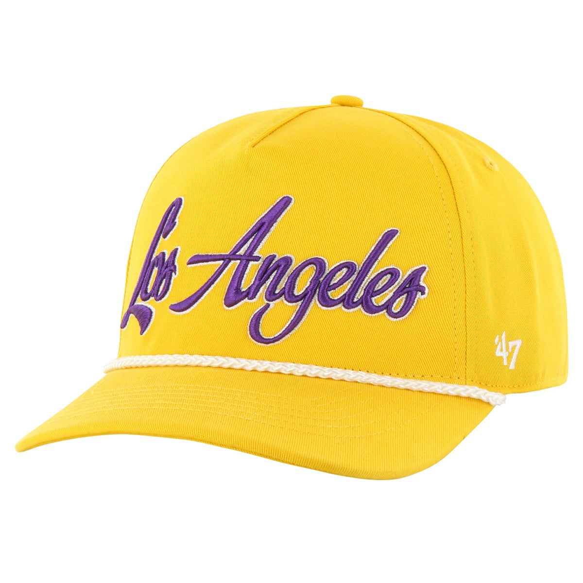 Los Angeles Lakers '47 Overhand Logo Hitch Adjustable Hat Gold | 47 brand discount